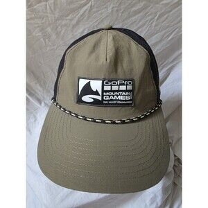 GoPro Mountain Games Vail CO Hat Yo Colorado Adjustable Run Outdoor Athlete EUC